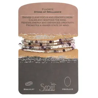 Scout Stone Wrap: Fluorite
