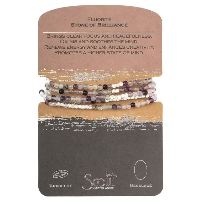 Scout Stone Wrap: Fluorite