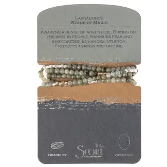 Scout Stone Wrap: Labradorite - Stone of Magic