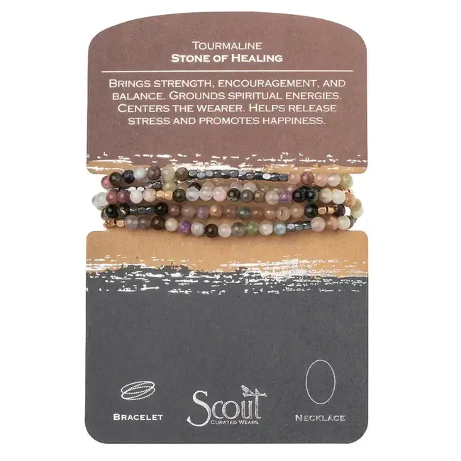 Scout Stone Wrap: Tourmaline - Stone of Healing