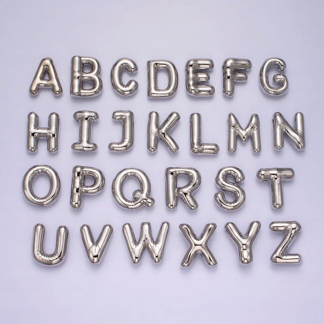 Tumbleweed Bubble Letter Necklace