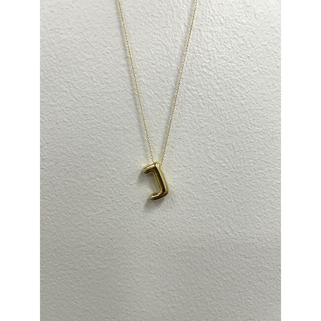 Tumbleweed Bubble Letter Necklace