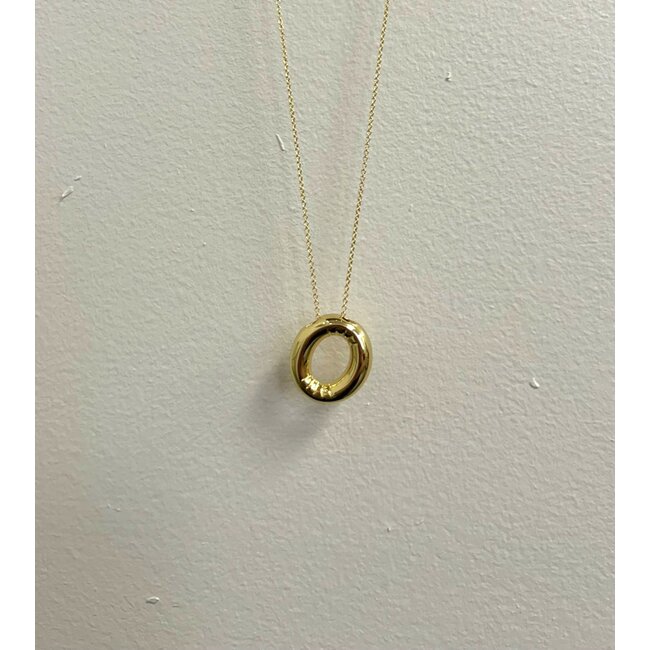 Tumbleweed Bubble Letter Necklace