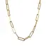 Tasi & Stowaway Large Box Paperclip Chain - Gold