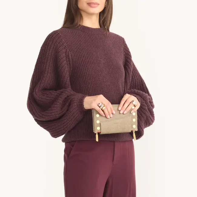 Hammitt Levy - Pewter BG Red Zip