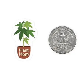 Nice Enough Stickers Mini Stickers Plant Mom