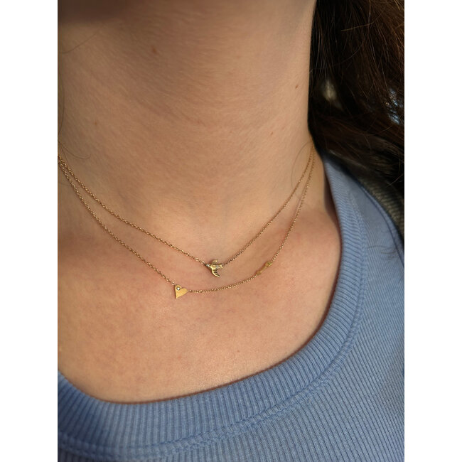 Victoria Cunningham FINE Monthly Necklace Stack