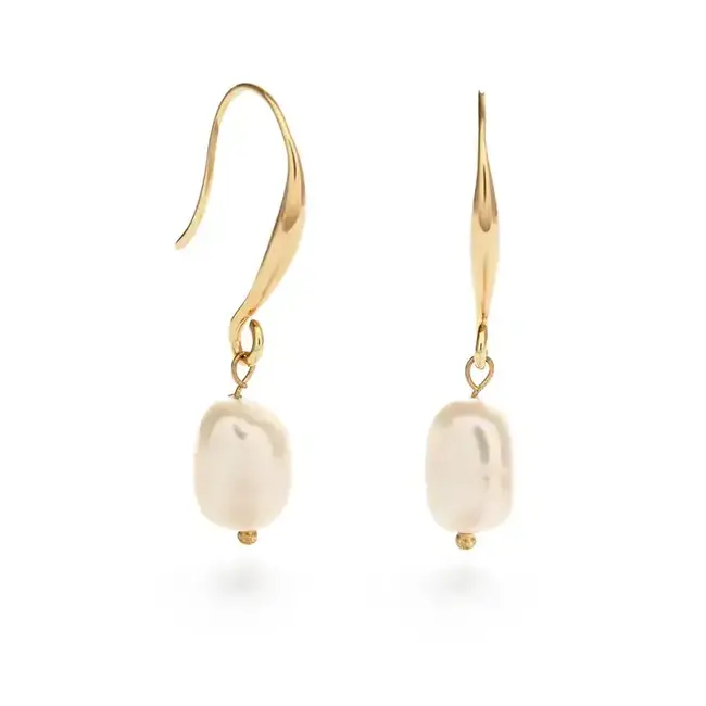 Amano Studio Large Pearl Drop Earrings