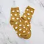 Tiepology Polka Dots Puff Socks - Mustard