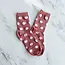 Tiepology Polka Dots Puff Socks - Pink