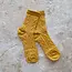 Tiepology Noble Twist Socks - Mustard