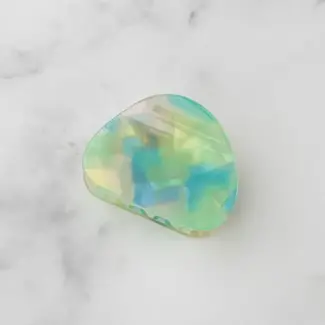 Tiepology Treasure Hair Clip - Green Aura
