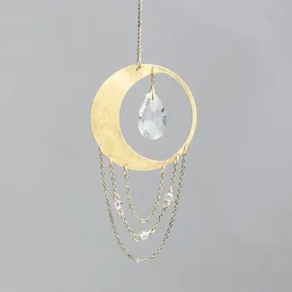 Scout Mini Suncatcher- Crescent Moon/Balance