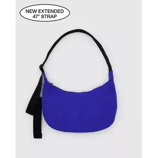 Baggu Medium Nylon Crescent Bag - Lapis