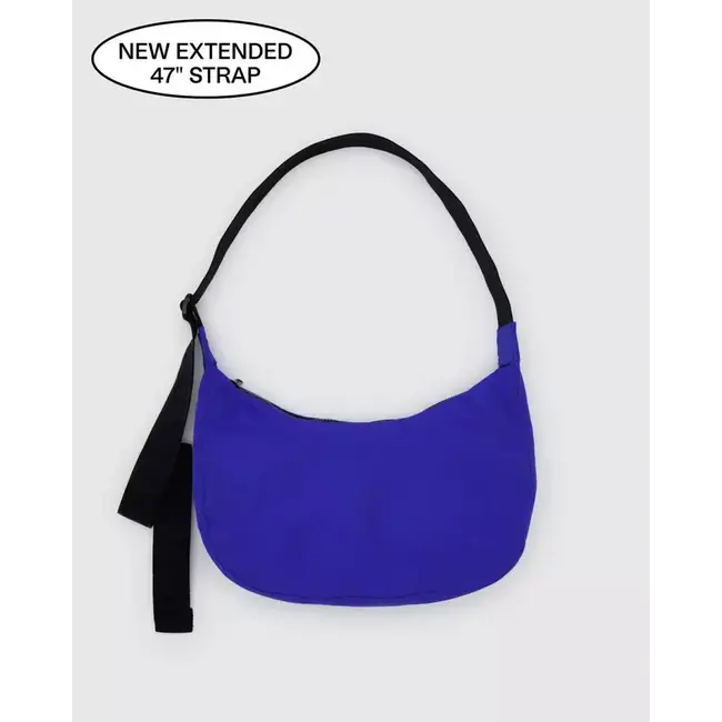 Baggu Medium Nylon Crescent Bag - Lapis