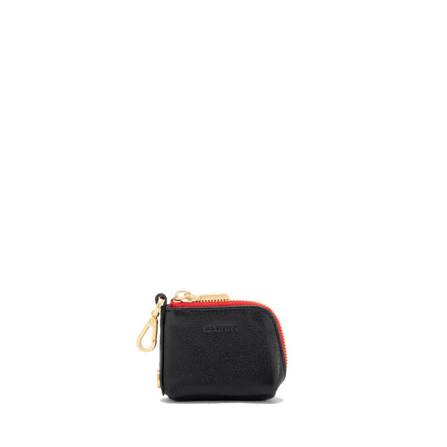 Hammitt Syd Pouch-Black-BG-Red Zip