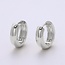 18mm Huggie Earring - Silver