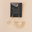 Scout Refined Earring- Solar Rays/Gold Vermeil