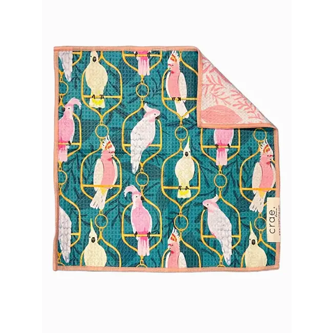 Crae.Home Bouffant- Reversible Washcloth