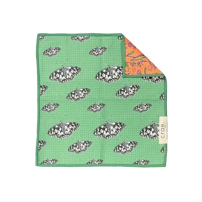 Crae.Home Papillon-Reversible Washcloth
