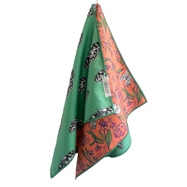 Crae.Home Papillon-Reversible Washcloth