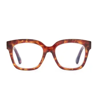 Diff Eyewear Ava-Amber Tortoise + bluelight 1.0