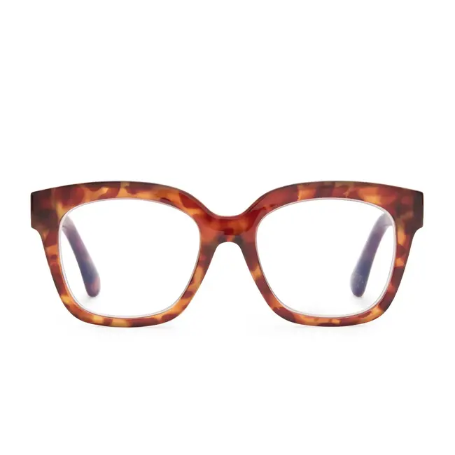 Diff Eyewear Ava-Amber Tortoise + bluelight 2.5
