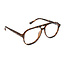 Diff Eyewear Tatum espresso tortoise + blue light reader 3.0
