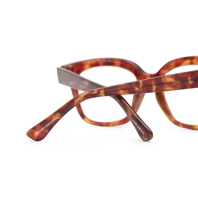 Diff Eyewear Ava-Amber Tortoise + bluelight 2.5