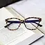 Diff Eyewear Leah Leopard Tortoise Bluelight reader 2.0