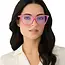 Diff Eyewear Leah Peony pink + bluelight reader 2.0