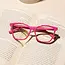 Diff Eyewear Leah Peony pink + bluelight reader 2.0