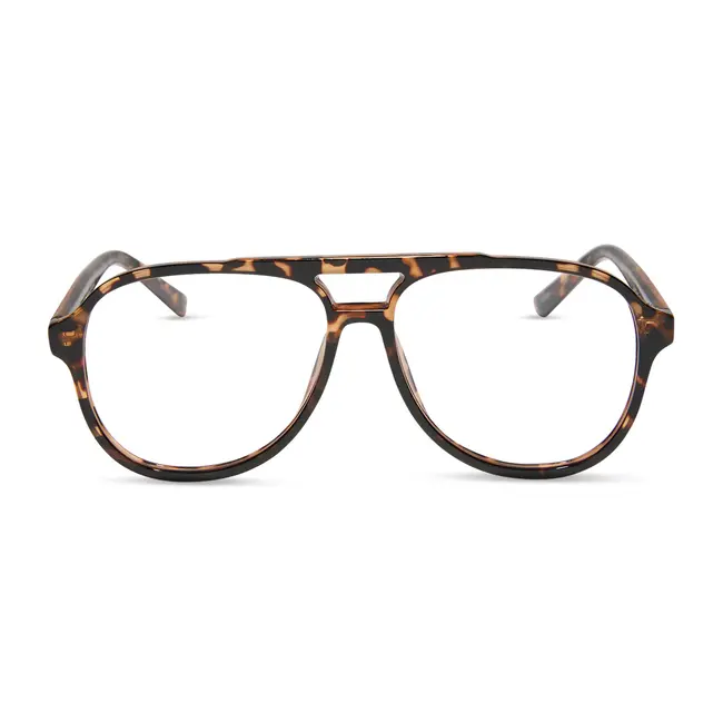 Diff Eyewear Tatum espresso tortoise + blue light reader 3.0