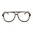 Diff Eyewear Tatum espresso tortoise + blue light reader 3.0