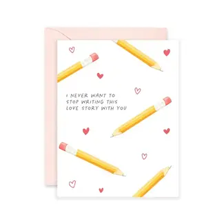 Isabella MG & Co. Love Story Pencils Card