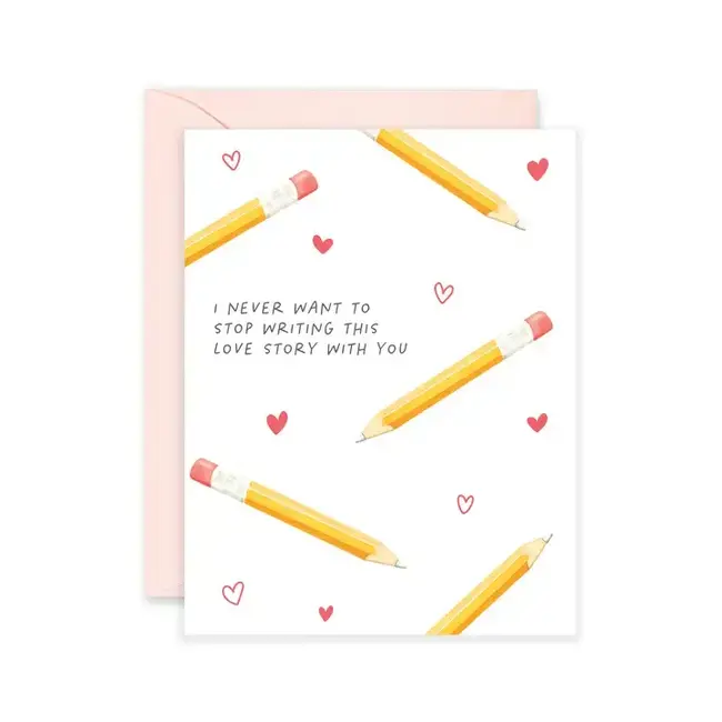 Isabella MG & Co. Love Story Pencils Card