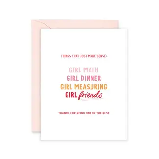Isabella MG & Co. Things that just make sense card