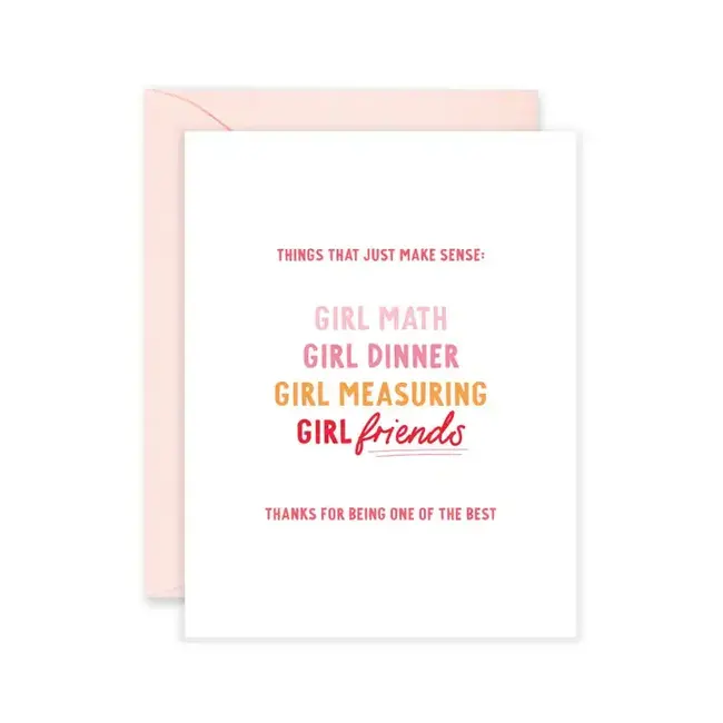 Isabella MG & Co. Things that just make sense card