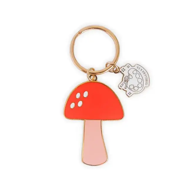 Isabella MG & Co. Mushroom Keychain