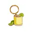 Isabella MG & Co. Margarita Keychain