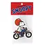Three Potato Four Air Freshener- Snoopy Motorcycle