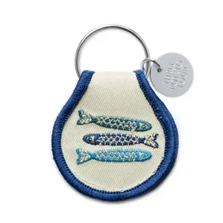 Three Potato Four Keychain- Tinned Fish