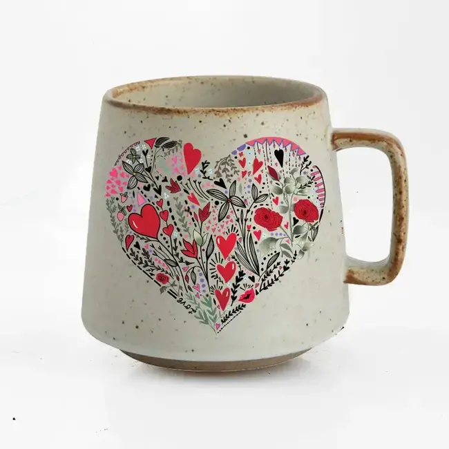 Artsy Em Heart Explosion Mug