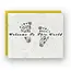 Artsy Em Welcome Baby Shower Wildflower Seed Card