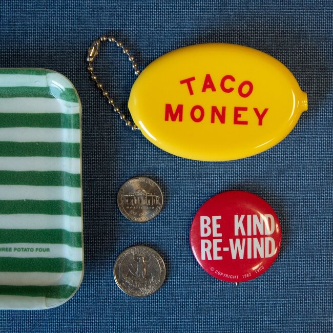 Three Potato Four Coin Pouch- Taco Money