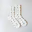 Tiepology Romantic Floral Sock-White