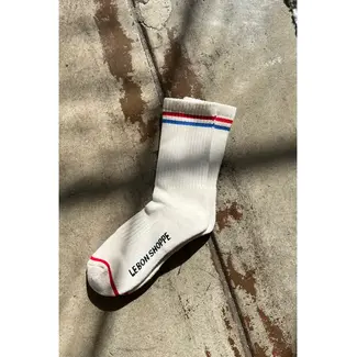 Le Bon Shoppe Boyfriend Sock-Milk