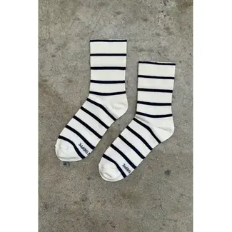 Le Bon Shoppe Wally Sock- Breton Stripe