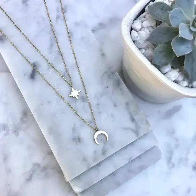 Minor Metal Jewelry Celestial Dreams Layered Necklace Set