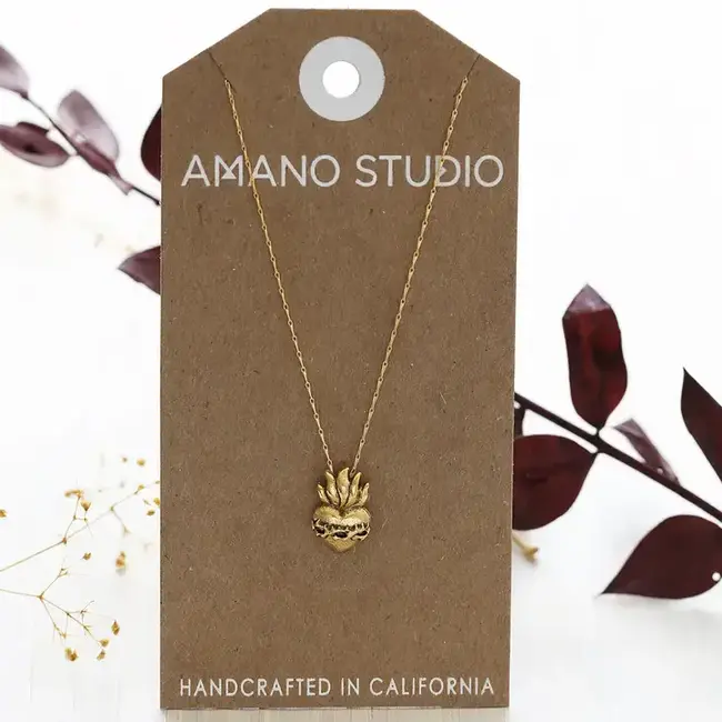 Amano Studio Corazon Sagrado Necklace